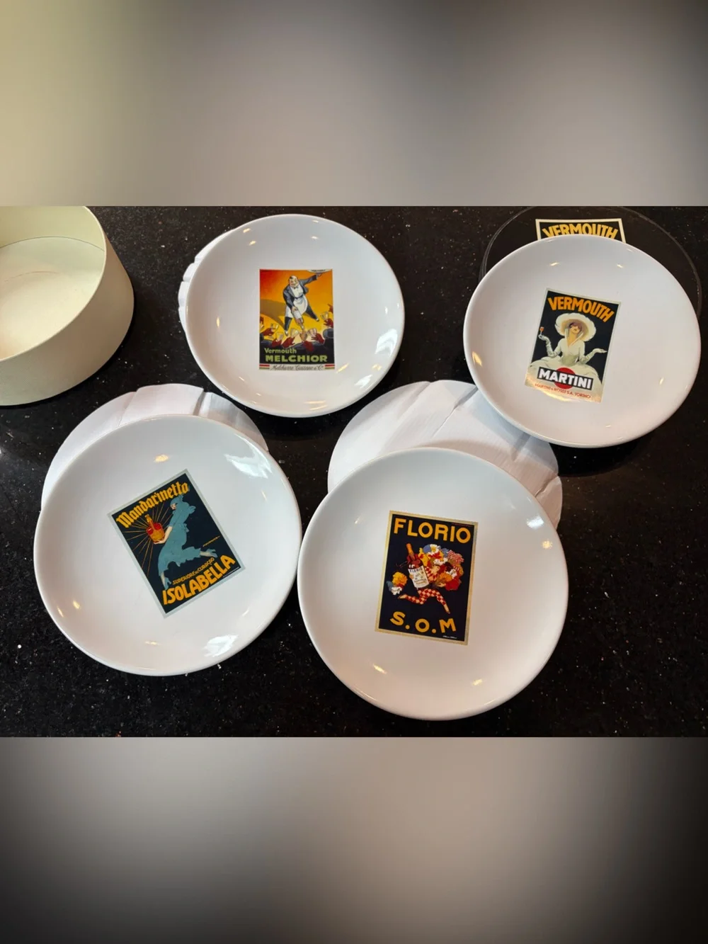 Brand new Pottery Barn Vintage Plates (Italy)